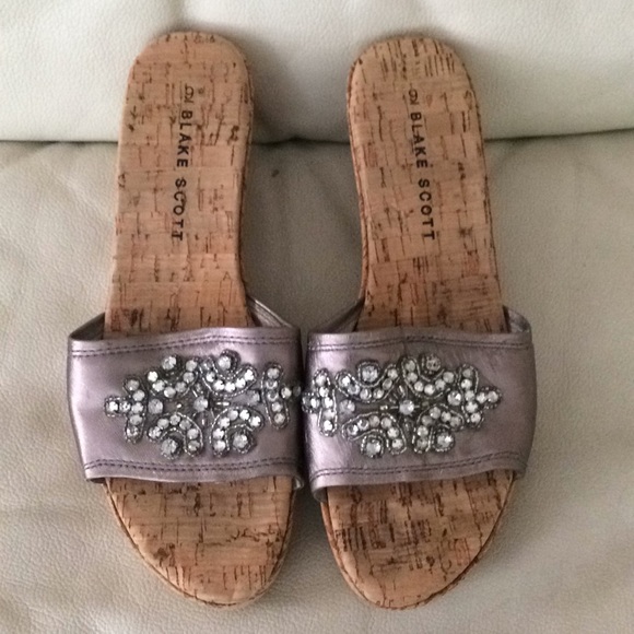 Blake Scott embellished slide sandals - Picture 1 of 3